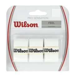 Wilson Overgrip Pro Sensation 0.4mm Weiss 3er
