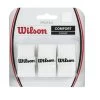 Wilson Overgrip Profile 0.6mm (Komfort/geprägtes Profil/leicht Haftend) Weiss 3er -Tennis Verkaufsgeschäft WRZ4025WH Profile Overgrip WHITE 1104x1104 1
