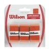 Wilson Overgrip Pro Soft 0.55mm Orange 3er -Tennis Verkaufsgeschäft WRZ4040OR Pro Soft Overgrip ORANGE 1051x1051 1