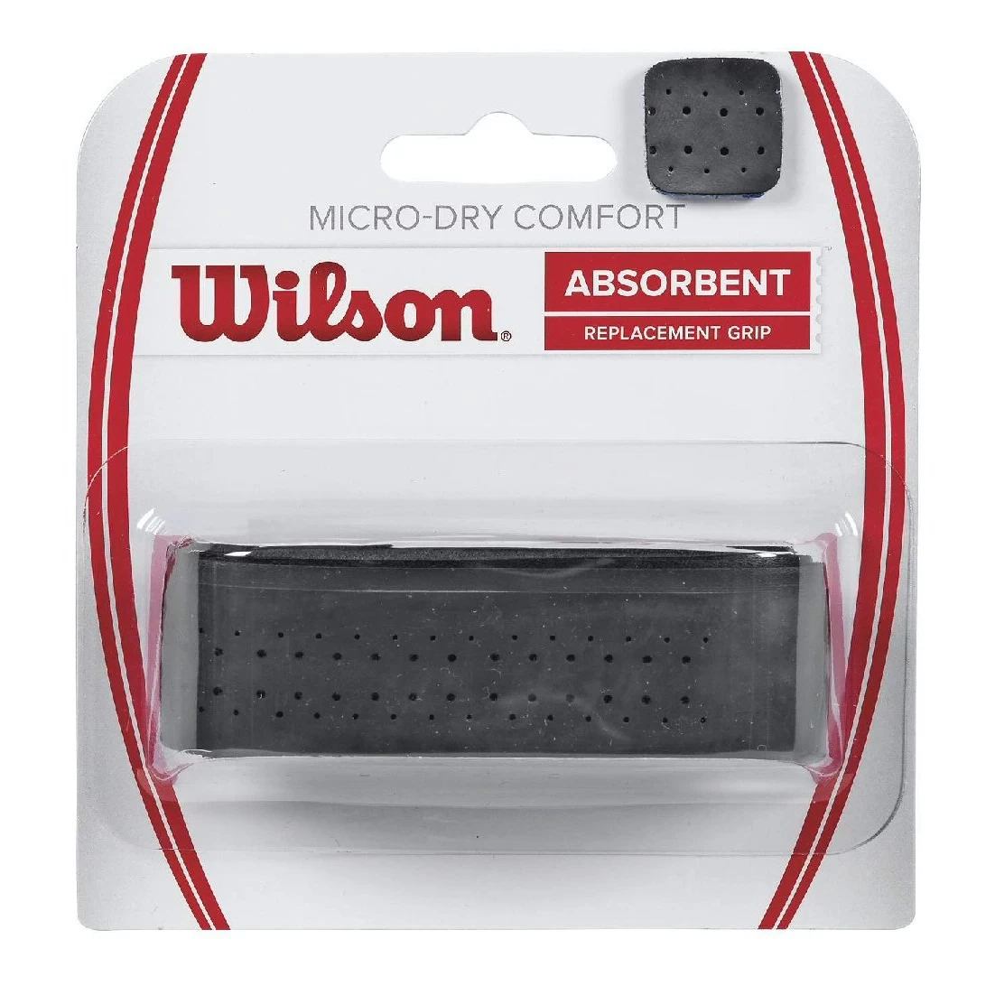 Wilson Basisband Micro Dry Comfort 2.0mm Schwarz 3 Wilson Basisband Micro Dry Comfort 2.0mm Schwarz