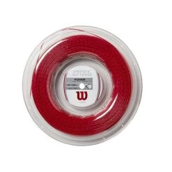 Wilson Tennissaite Synthetic Gut Power 1.30 (Allround+Power) Rot 200m Rolle