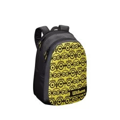 Wilson Tennis-Rucksack Youth Minions (Hauptfach, Schlägerfach) Schwarz/gelb -Tennis Verkaufsgeschäft Wilson Rucksack WR8014001 Minions 202 1200x1200 1