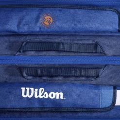 Wilson Tennis-Racketbag Super Tour Roland Garros (Schlägertasche, 3 Hauptfächer) Navyblau 15er 18 Wilson Tennis-Racketbag Super Tour Roland Garros (Schlägertasche, 3 Hauptfächer) Navyblau 15er -Tennis Verkaufsgeschäft Wilson WR8018101 RG Super Tour 15 Tasche206 1200x1200 1