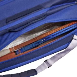 Wilson Tennis-Racketbag Super Tour Roland Garros (Schlägertasche, 3 Hauptfächer) Navyblau 15er 20 Wilson Tennis-Racketbag Super Tour Roland Garros (Schlägertasche, 3 Hauptfächer) Navyblau 15er -Tennis Verkaufsgeschäft Wilson WR8018101 RG Super Tour 15 Tasche208 1200x1200 1