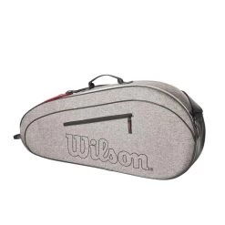 Wilson Tennis-Racketbag (Schlägertasche, 1 Hauptfach) Team 2023 Grau 3er