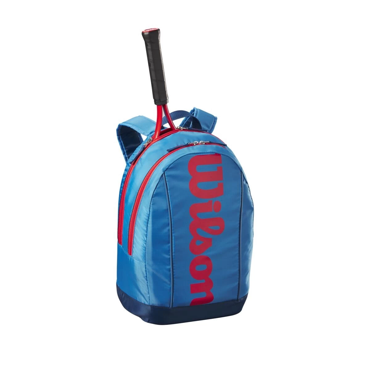 Wilson Tennis-Rucksack Junior/Kinder (Hauptfach+Schlägerfach) 2023 Blau 3 Wilson Tennis-Rucksack Junior/Kinder (Hauptfach+Schlägerfach) 2023 Blau