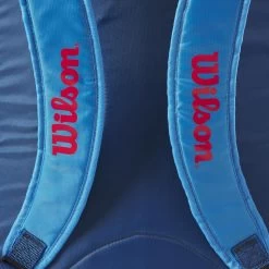 Wilson Tennis-Rucksack Junior/Kinder (Hauptfach+Schlägerfach) 2023 Blau 10 Wilson Tennis-Rucksack Junior/Kinder (Hauptfach+Schlägerfach) 2023 Blau -Tennis Verkaufsgeschäft Wilson WR8023802 Backpack LightBlue Rucksack204 1200x1200 1