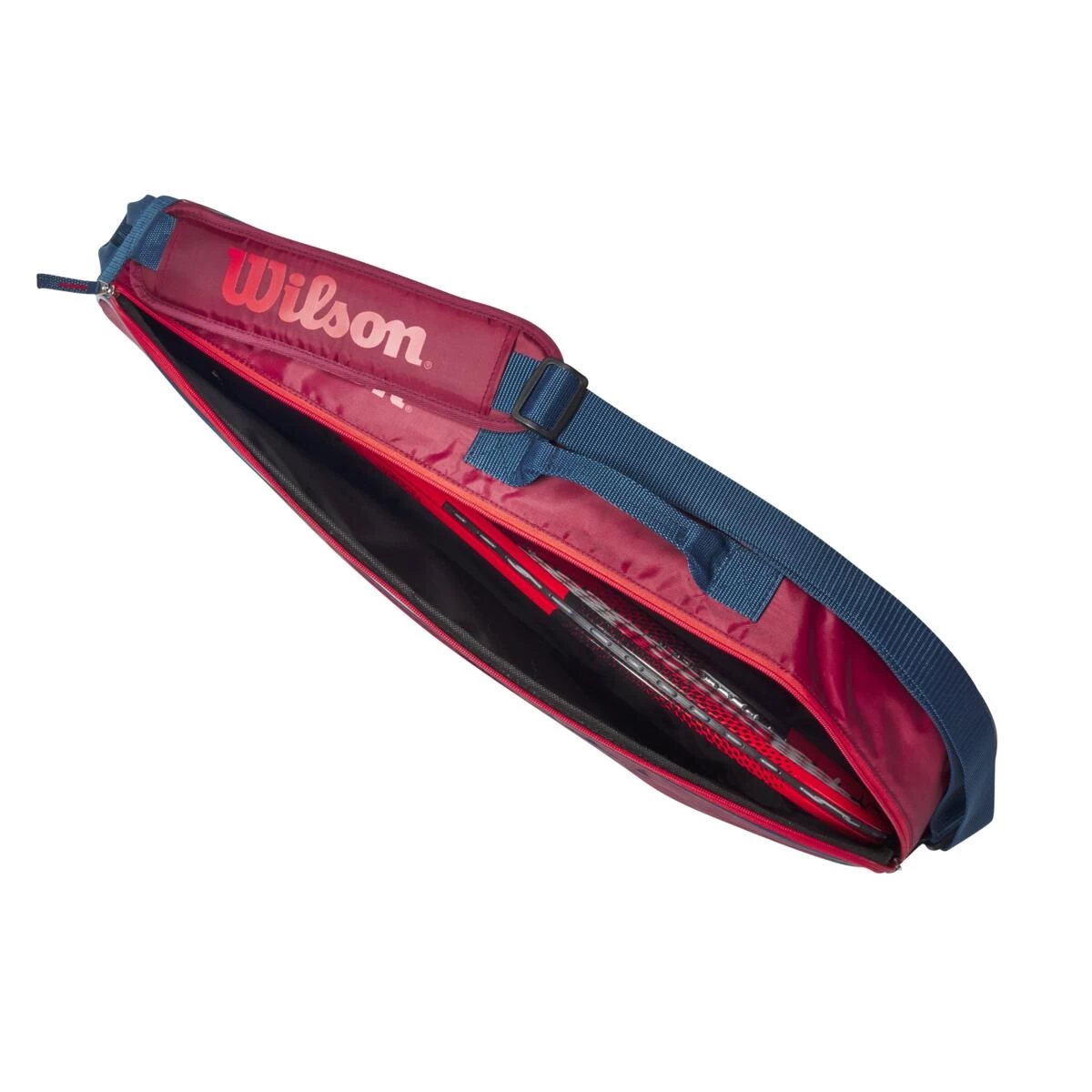 Wilson Tennis-Racketbag Kinder/Junior (Schlägertasche, 1 Hauptfach) 2023 Rot 3er 7 Wilson Tennis-Racketbag Kinder/Junior (Schlägertasche, 1 Hauptfach) 2023 Rot 3er – Bild 5