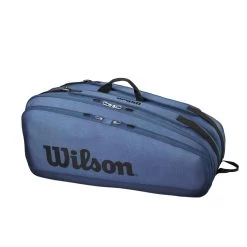 Wilson Tennis-Racketbag Ultra Tour (Schlägertasche, 2 Hauptfächer) 2023 Blau 12er -Tennis Verkaufsgeschäft Wilson WR8024001 Tour Ultra 12PK Tasche202 1200x1200 1