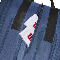 Wilson Tennis-Racketbag Ultra Tour (Schlägertasche, 2 Hauptfächer) 2023 Blau 12er -Tennis Verkaufsgeschäft Wilson WR8024001 Tour Ultra 12PK Tasche206 1200x1200 1