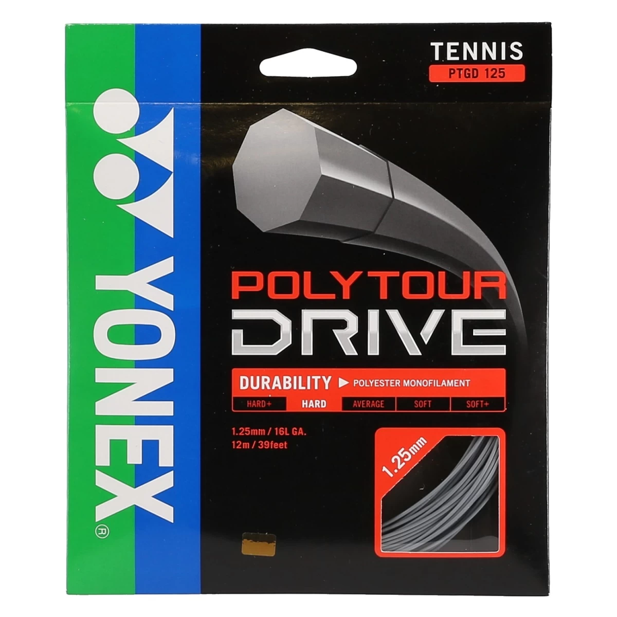 Yonex Tennissaite Poly Tour Drive 1.25 (Haltbarkeit+Spin) Silber 12m Set 3 Yonex Tennissaite Poly Tour Drive 1.25 (Haltbarkeit+Spin) Silber 12m Set