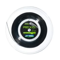 Yonex Tennissaite Rexis (Kontrolle+Touch) Schwarz 200m Rolle
