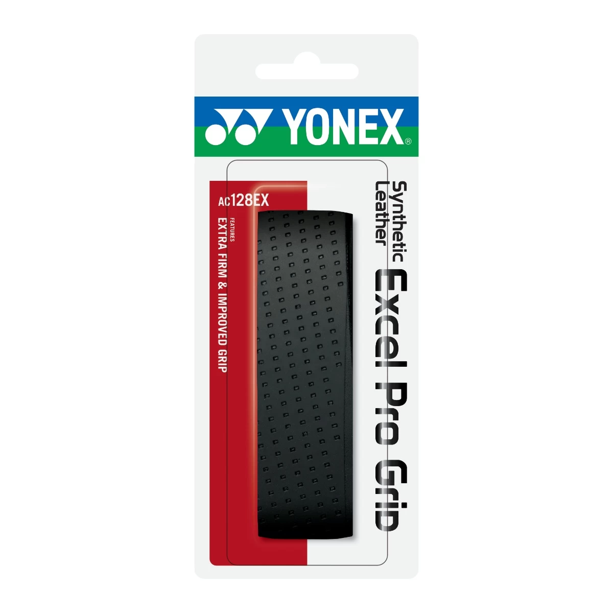 Yonex Basisband Synthetic Leather Excel Pro Grip 1.6mm Schwarz - 1 Stück 3 Yonex Basisband Synthetic Leather Excel Pro Grip 1.6mm Schwarz - 1 Stück