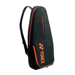 Yonex Racketbag Team Raquet Case 2 2023 (Schlägertasche, 1 Hauptfach, Schultergurt) Schwarz/orange