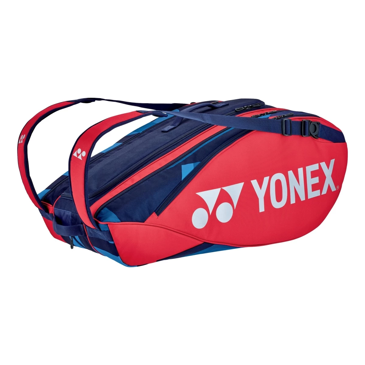 Yonex Racketbag Pro Racquet 2023 (Schlägertasche, 3 Hauptfächer, Therrmofach) Scarletrot 9er 3 Yonex Racketbag Pro Racquet 2023 (Schlägertasche, 3 Hauptfächer, Therrmofach) Scarletrot 9er