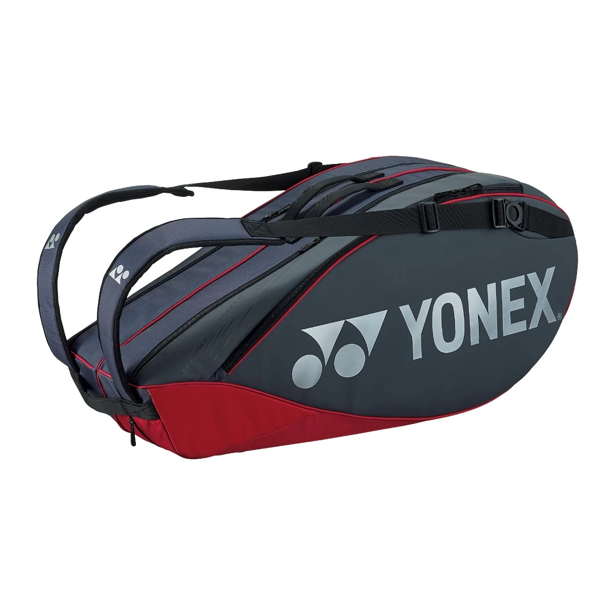 Yonex Racketbag Pro Racquet 2022 (Schlägertasche, 2 Hauptfächer) Grau 6er 3 Yonex Racketbag Pro Racquet 2022 (Schlägertasche, 2 Hauptfächer) Grau 6er