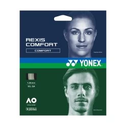 Yonex Tennissaite Rexis Comfort (Power+Komfort) Weiss 12m Set