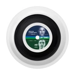 Yonex Tennissaite Rexis Comfort (Power+Komfort) Schwarz 200m Rolle