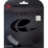 Solinco Tennissaite Confidential (Haltbarkeit+Spielgefühl) Grau 12m Set