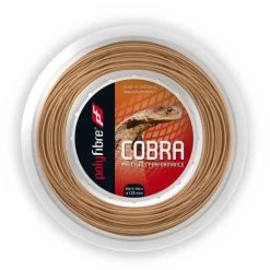Polyfibre Tennissaite Cobra (Haltbarkeit+Touch) Rot 200m Rolle