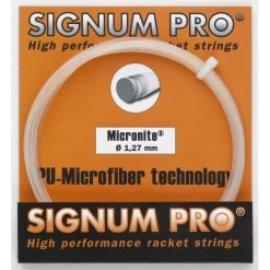 Signum Pro Tennissaite Micronite (Touch+Kontrolle) Natur 12m Set