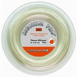 Signum Pro Tennissaite Plasma Hextreme PURE Weiss 120m Rolle