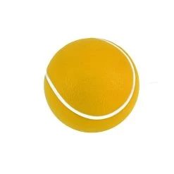 Lynxsport Tennisball Aus Schaumstoff 6,3cm Gelb